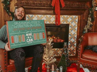 Graham+Fisk’s Wine Advent Calendar: 24 Wine In A Can Calendar!