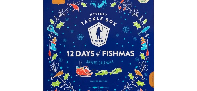 2022 Mystery Tackle Box Advent Calendar: 12 Days of Fishmas 50% Off!