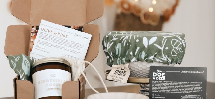 Vellabox December 2022 Full Spoilers:  Olive and Pine Candle Co.!