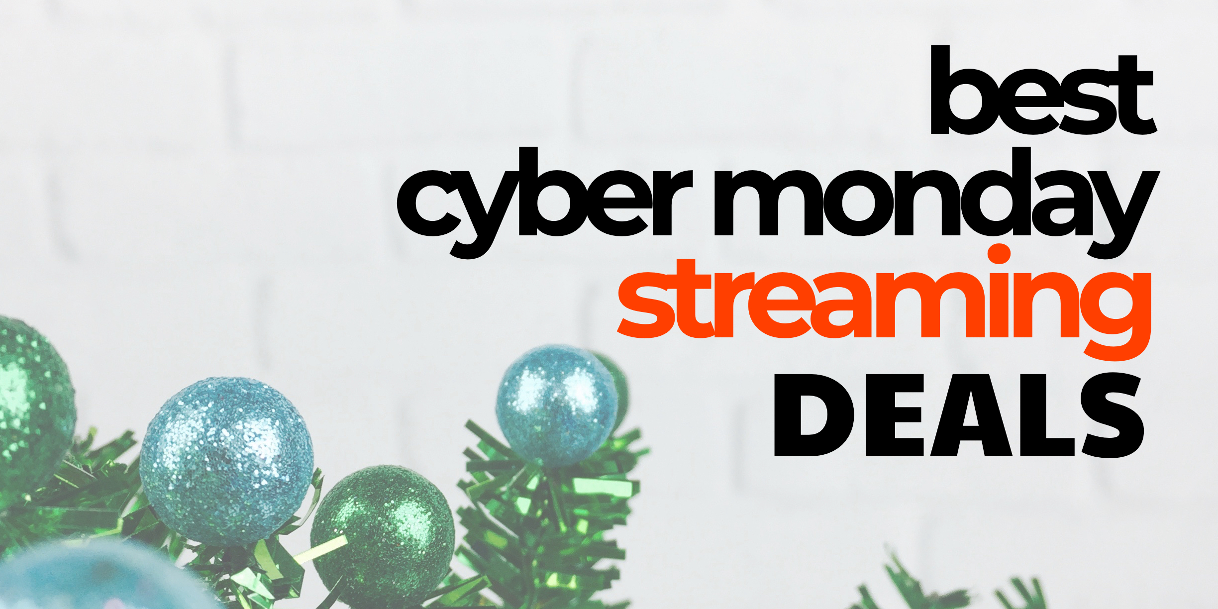 Best Cyber Monday Streaming Deals Hulu, HBO Max, Prime, Starz, and