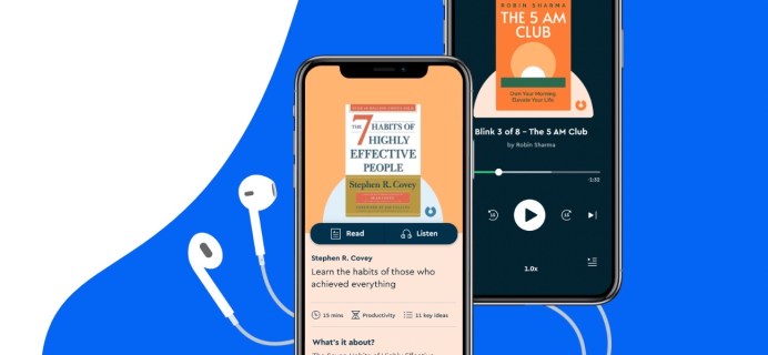 Blinkist Coupon: 7 Days FREE Unlimited Nonfiction Audiobook Access & More!