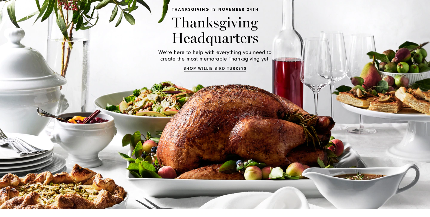 Williams-Sonoma - Thanksgiving 2016 Catalog - Williams Sonoma