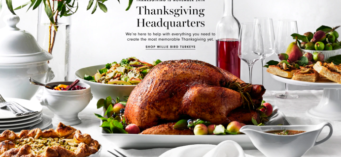 Williams Sonoma Thanksgiving Boxes: Everything You Need For A Festive Thanksgiving Dinner!