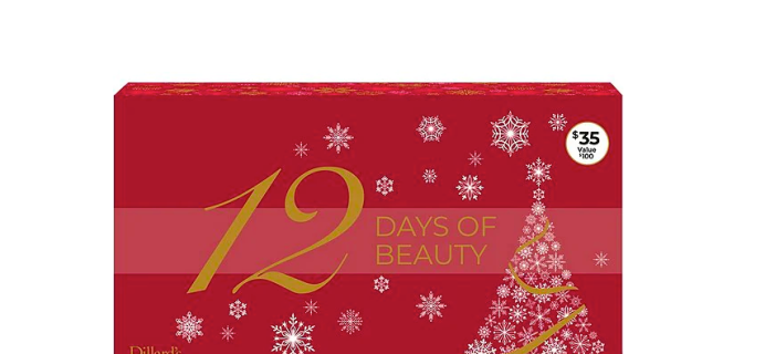 2022 Dillard’s Beauty Advent Calendar: 12 Days of Beauty!