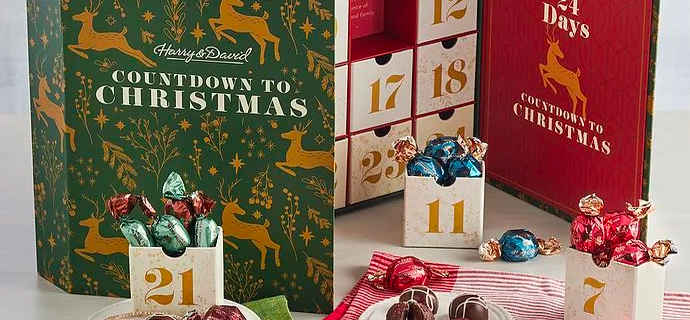 2022 Harry & Deluxe Advent Calendar: 25 Drawers Filled With Gourmet Chocolates!