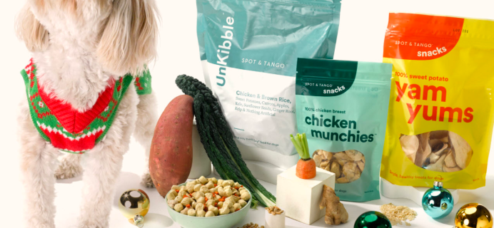 Spot and Tango Cyber Monday Sale: 50% Off First Week Premium Dog Food + FREE Chicken Munchies!