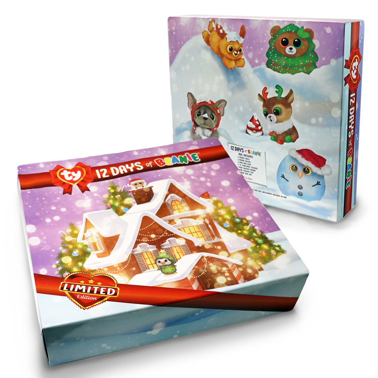 2025 Ty Beanie Babies Advent Calendar 12 Days of Beanie! Hello