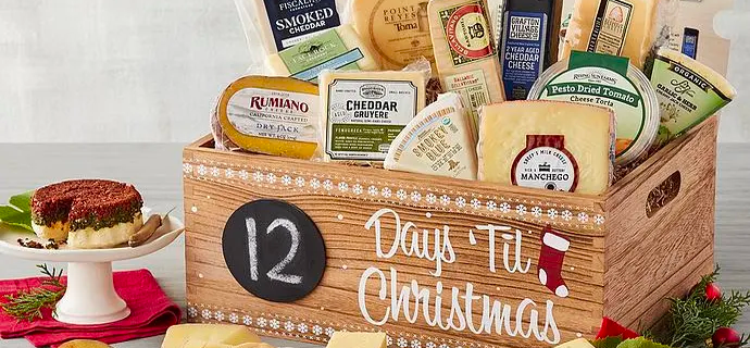 2022 Harry & David Cheese Advent Calendar: 12 Days of Cheese!