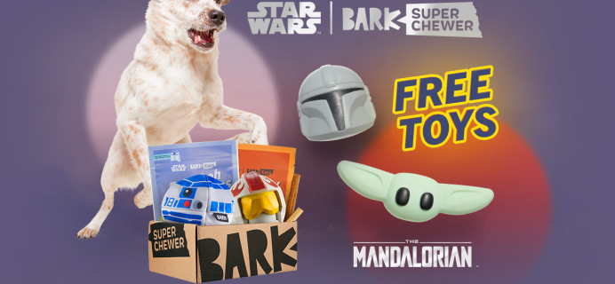 This Is The Way: Super Chewer Deal – FREE Mandalorian Toys With First Box of Tough Toys for Dogs!