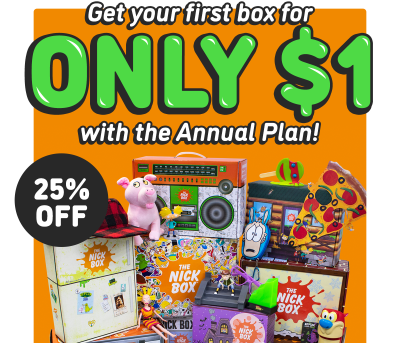 The Nick Box Cyber Monday Deal: First Box $1 With Annual Subscription!
