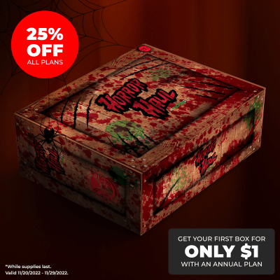 Horror Haul Cyber Monday Deal: 25% Off All Subscriptions!
