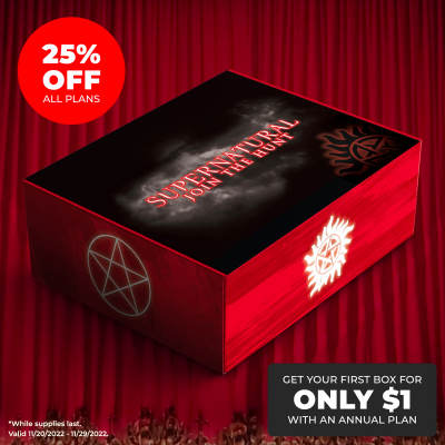 Supernatural Box Cyber Monday Deal: 25% Off Any Subscription!