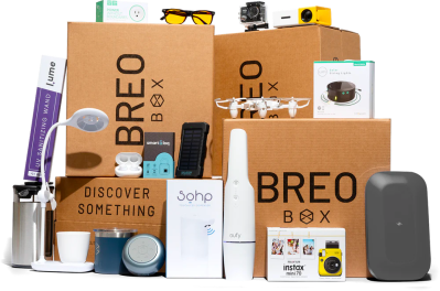 Breo Box Black Friday Deal: $50 Off First Gadget & Goodies Box or 3 FREE Gifts!