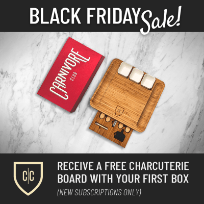 Carnivore Club Cyber Monday: FREE Charcuterie Board With Subscription!