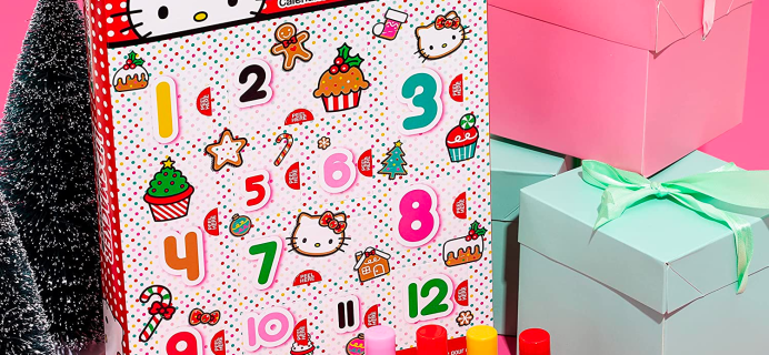 2022 Lip Smacker Hello Kitty Advent Calendar: 12 Days of Beauty With Hello Kitty!