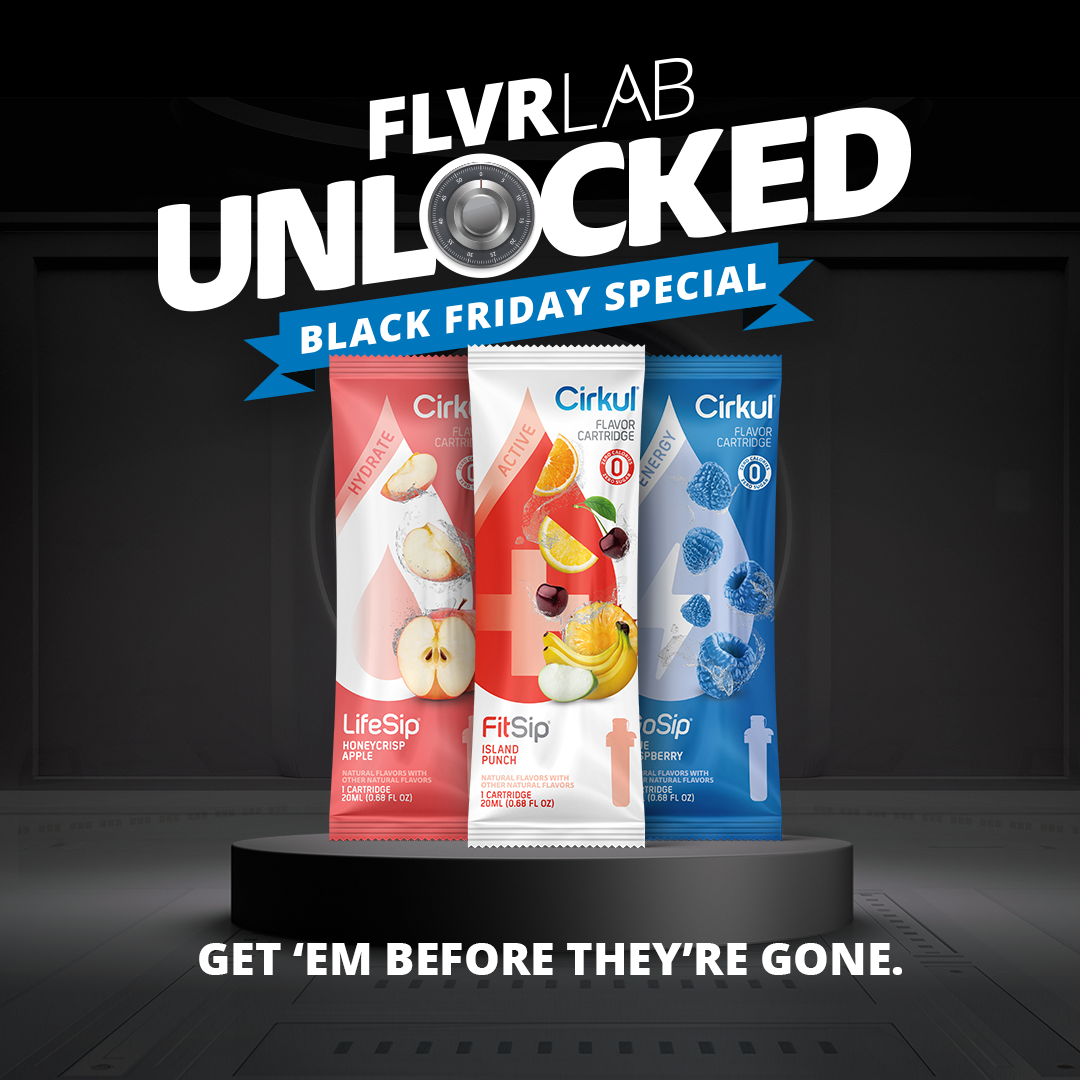 Cirkul Black Friday Coupon Save 35 On FLVR LAB! Hello Subscription