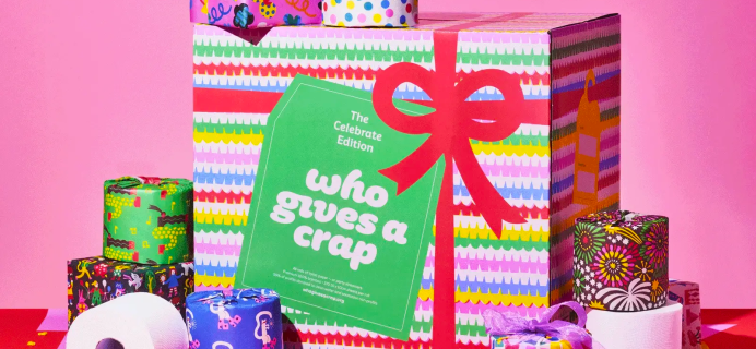 Who Gives A Crap: Bamboo Toilet Paper Subscription Offers Limited Edition Festive Designs!