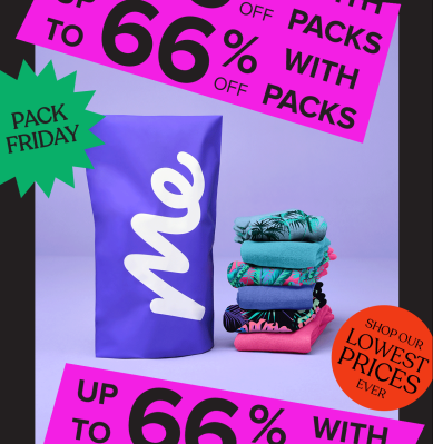 MeUndies Black Friday Deal: Up to 60% Off on Mystery Packs – Lowest Price Ever!