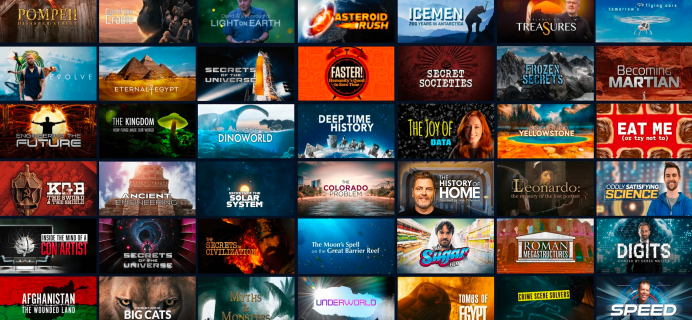 CuriosityStream Cyber Monday Deal: 40% Off Annual Plans – just $11.99 for the year!