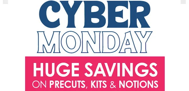 Fat Quarter Shop Cyber Monday Deal: Save Up to 60% OFF + FREE Belle Isle Gift With $100+!