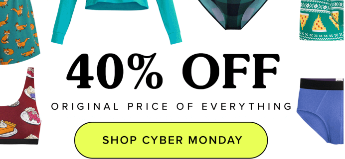 MeUndies Cyber Monday Deal: Save 40% On Worlds Softest Undies & More!