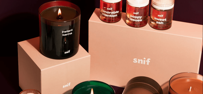 Snif Cyber Monday Sale: 25% Off Candles!