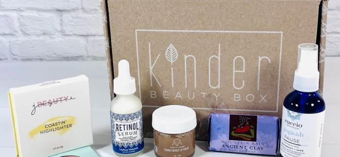 Kinder Beauty Box November 2022 Review: The Inhale Box