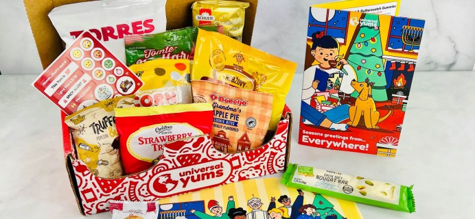 Universal Yums Subscription Review: Happy Holidays From Everywhere!