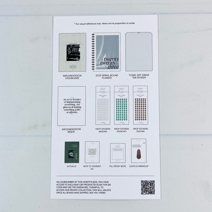 C&P Planner Size Guide – CLOTH & PAPER