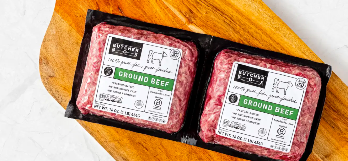 ButcherBox Holiday Coupon: FREE Ground Beef FOR LIFE + 20% Off All Premium Meat Gift Boxes!