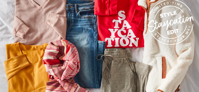 Wantable Limited Edition Staycation Style Edit: 7 Casual Winter Outfits For Your Holiday Staycation!