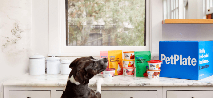 PetPlate Coupon: 61% Off + FREE Treats With First Box of Fresh Dog Food!
