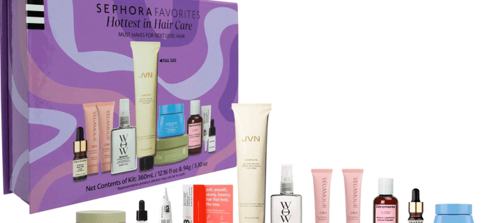 Sephora Favorites Hottest in Haircare Kit: 10 Must Haves For Next Level Hair!