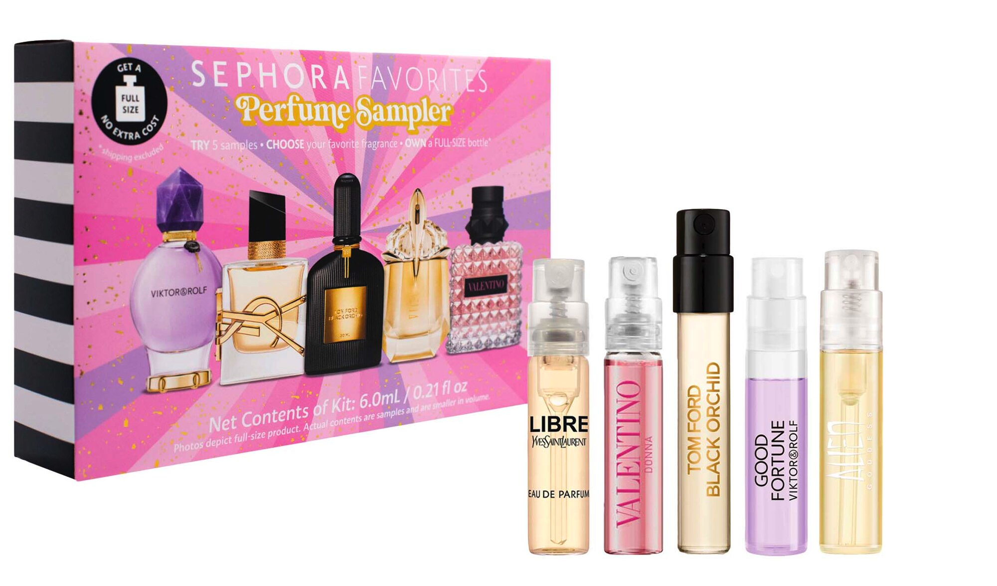Sephora Favorites Mini Perfume Sampler Set: 5 Floral Fragrance Samples! -  Hello Subscription