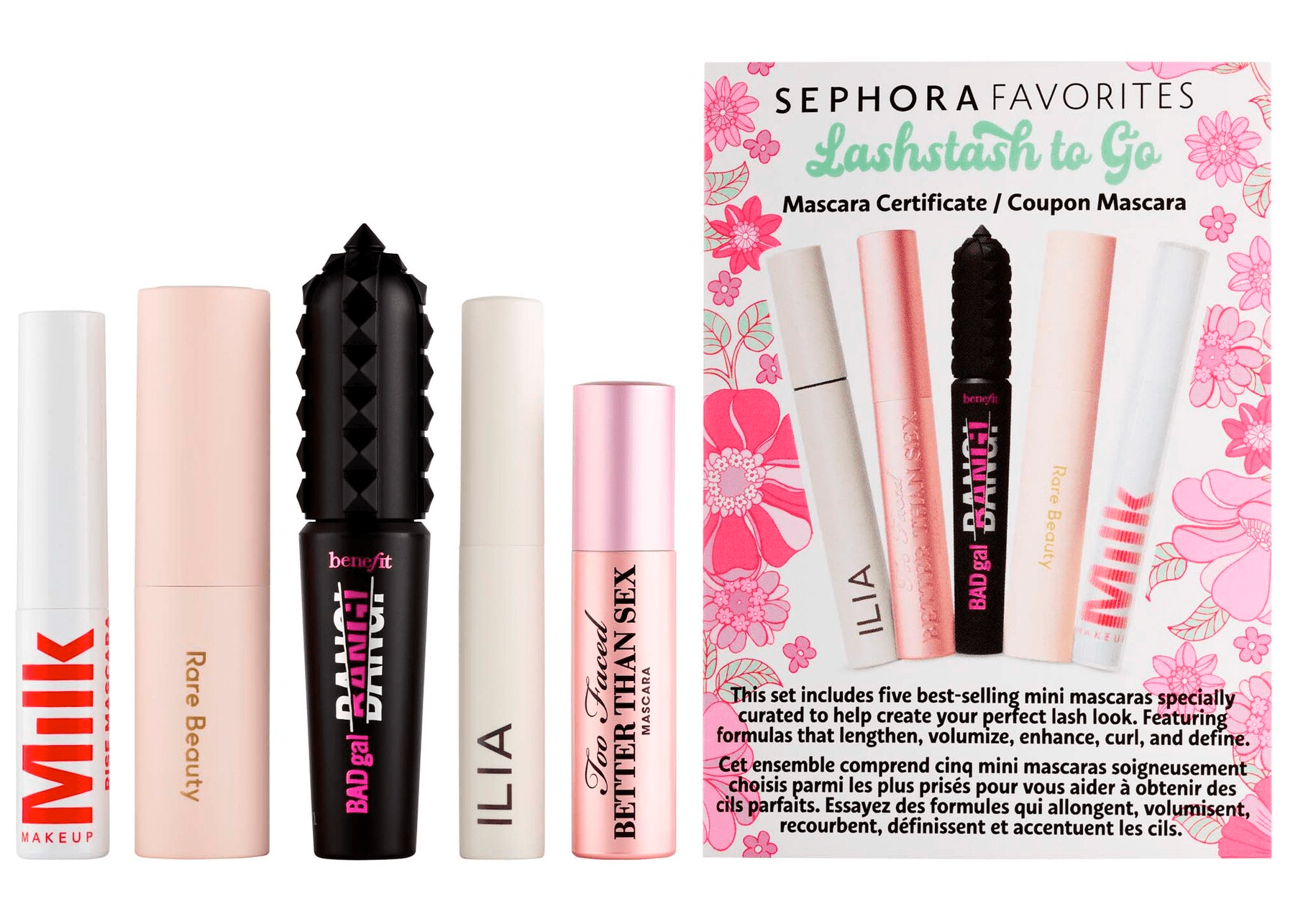 Sephora Favorites Mini To Go Mascara Set: 5 Bestselling For All Types of Lashes! Hello Subscription