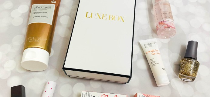 Luxe Box Winter 2022 Subscription Box Review: Revitalizing Skincare, Glam Makeup, and Beyond!