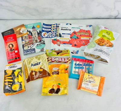 Universal Yums Subscription Review: A New Year Means New Tasty Goodies From Austria!