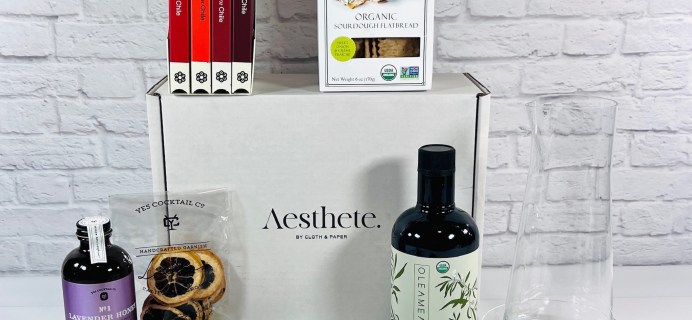 Aesthete Box by CLOTH & PAPER Winter 2023: You Are Cordially Invited