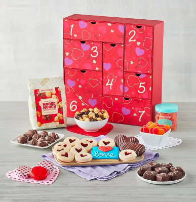 2023 Harry & David Seven Days of Love Calendar: Delicious Gourmet Sweets For Your Love This Valentine’s Day!