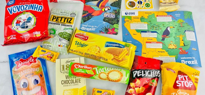 Universal Yums Subscription Review: Tasty Treats From Brazil!