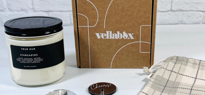 Vellabox January 2023 Review: True Hue Soy Candle