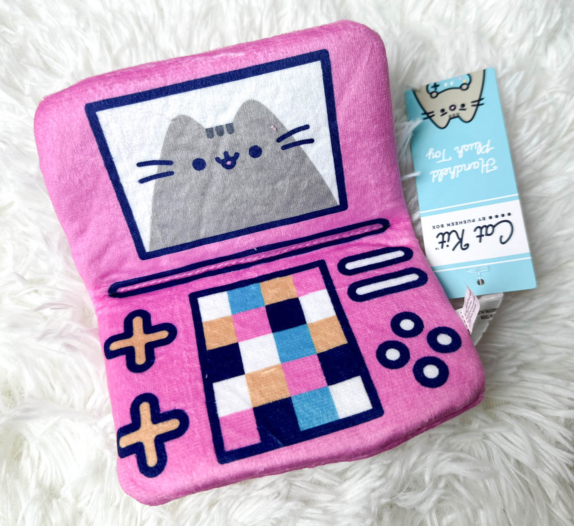 Pusheen fleece online fabric