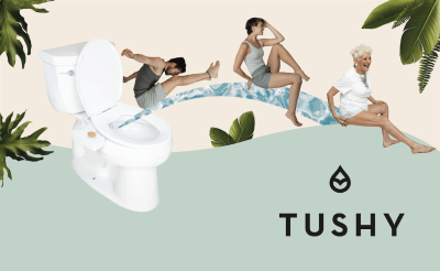 Tushy Bidet Coupon: Get $5 Off On All Shop Orders Including Bidets and Toilet Papers!
