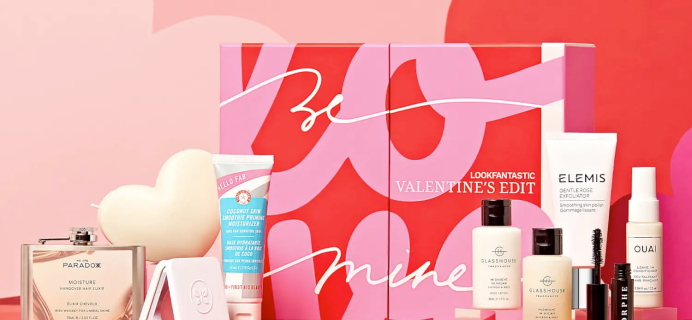 2023 Look Fantastic Valentine’s Day Love Collection Limited Edition Beauty Box: 12 Self are Essentials!