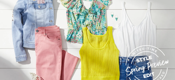 Wantable Limited Edition Spring Preview Style Edit: 7 Fresh Picks For Spring!