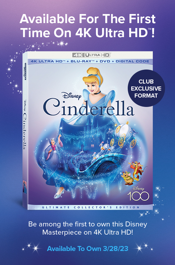 Disney Movie Club March 2023 Selection Time: Cinderella! - Hello  Subscription