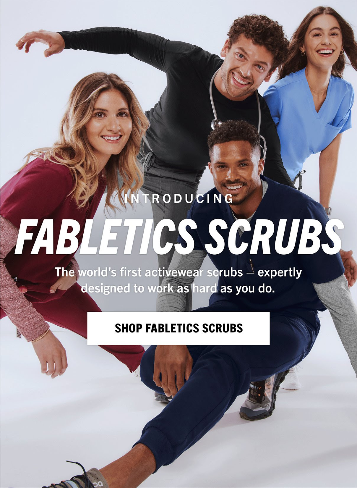 New Fabletics Scrubs: The World's First and Only Activewear Scrubs