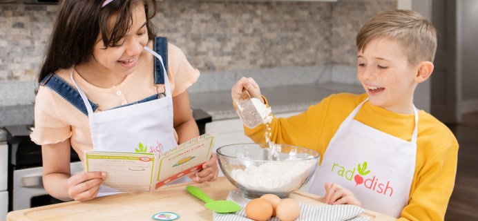 Raddish Kids Coupons: First Month FREE With Any 6 Or 12 Month Cooking OR Baking Plan!