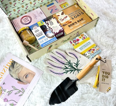 BE KIND by Ellen Spring 2023 Box Review: Gardening Tools, Wholesome Treats, and More!
