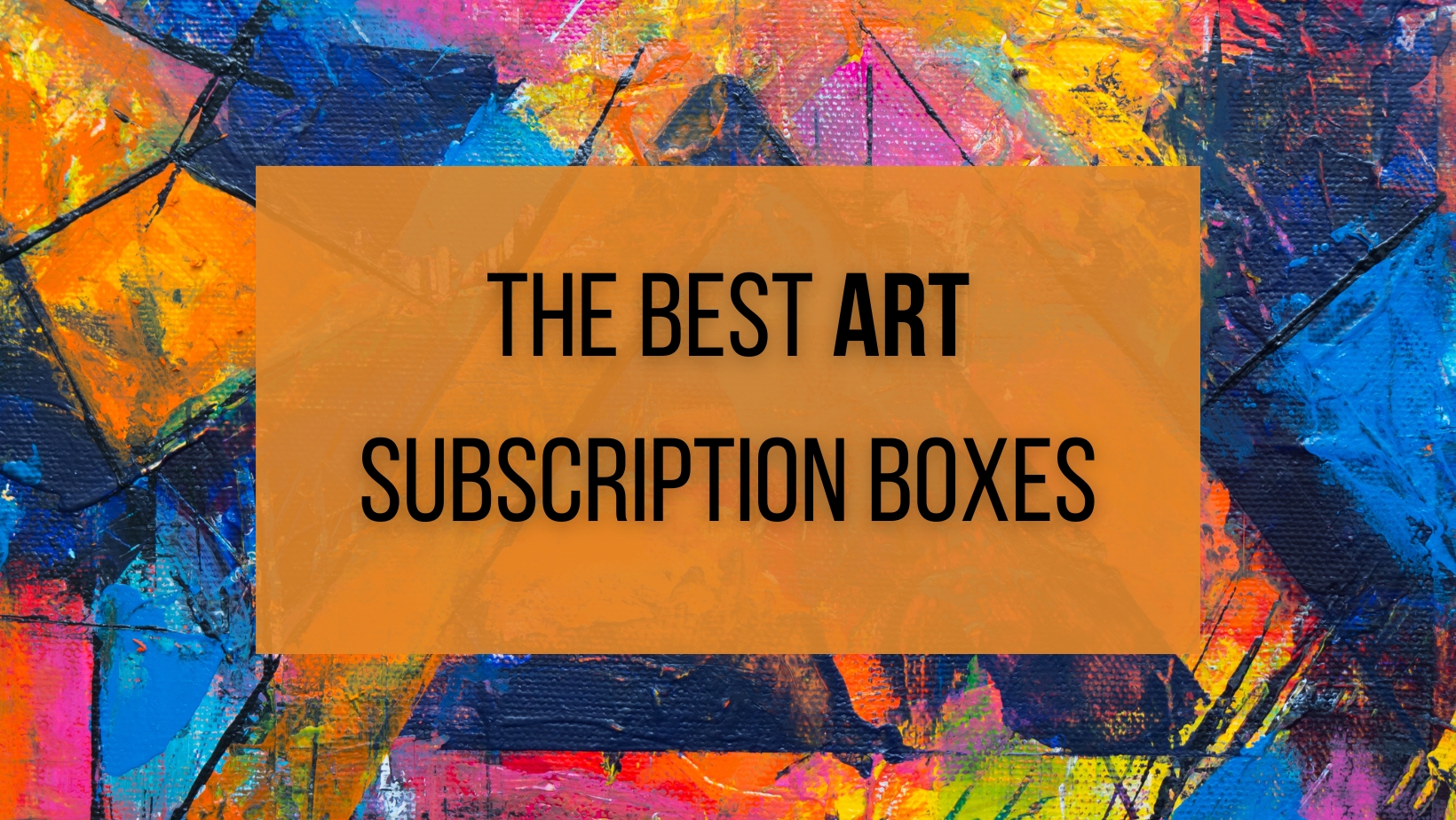 Community Art Room - Monthly Masterpiece: Subscription Art Kits